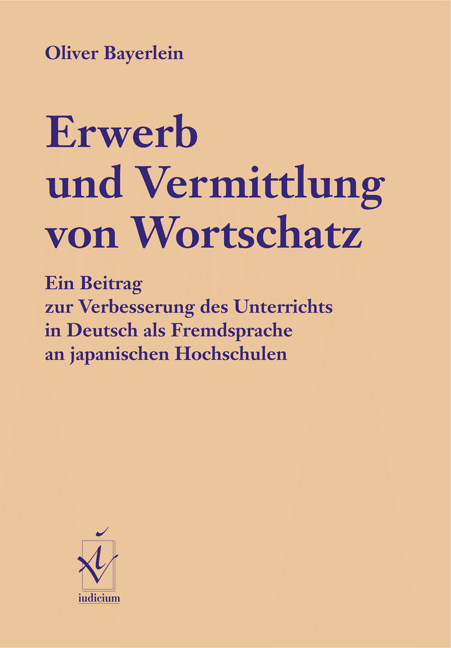 Erwerb und Vermittlung von Wortschatz
